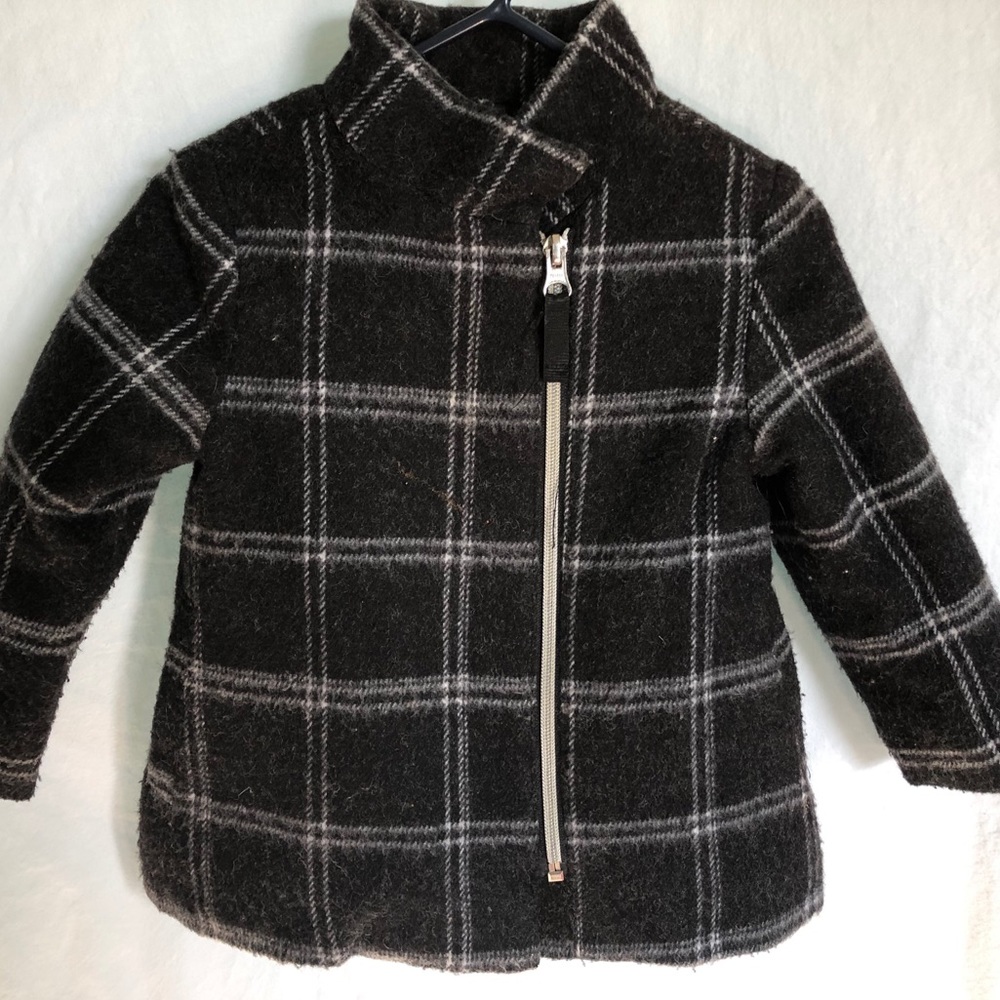 Cherokee Girl’s (18mo) Zip-Up Dress Coat